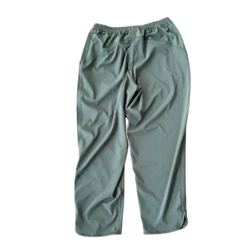 Lululemon Keep it Classic Drawstring Crop Dark Olive 6